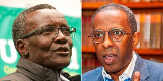 David Maraga and Ahmednasir Abdullahi