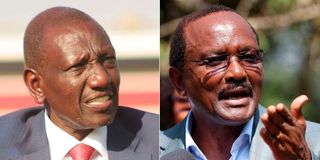 William Ruto and Kalonzo Musyoka