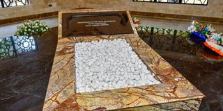 Raila's grave