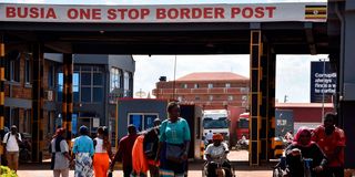Busia border