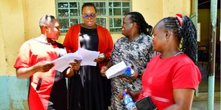 KCSE invigilators 
