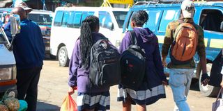Jomo Kenyatta Girls Senior School students
