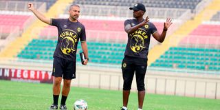 Julien Mette and Anthony Kimani