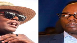 Winnie Odinga and Raila Odinga Junior.