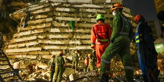 eastleigh building collapse