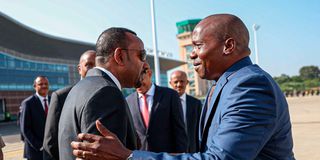 Kithure Kindiki and Abiy Ahmed