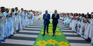 Kithure Kindiki and Abiy Ahmed
