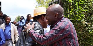 Rigathi Gachagua and Kalonzo Musyoka