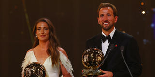 Alexia Putellas and Harry Kane
