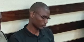 Erick Mutinda Philip is charged with murdering girlfriend Sylvia Kemunto. court
