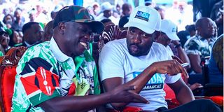 Edwin Sifuna and Rigathi Gachagua