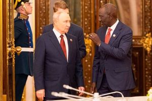 Vladimir Putin and William Ruto