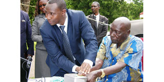 President Daniel arap Moi 