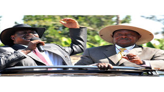 Raila and Museveni