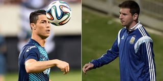 Lionel Messi, Cristiano Ronaldo